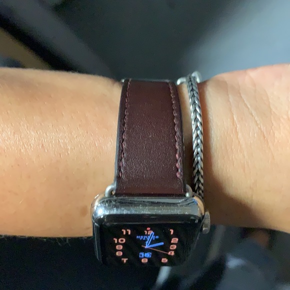 HERMES Apple Watch 38mm Leather Single Tour Band - Picture 11 of 13